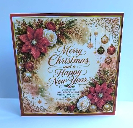 CHRISTMAS GREETINGS 7x7 Kit-4 by Marion MacKellar