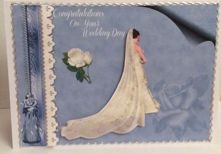Blue Mist Background Paper by Marion MacKellar