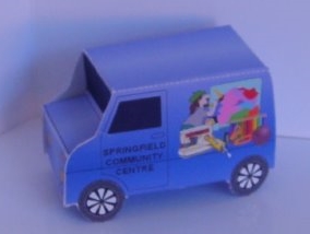 Model Van - Springfield Community Centre by Marion MacKellar