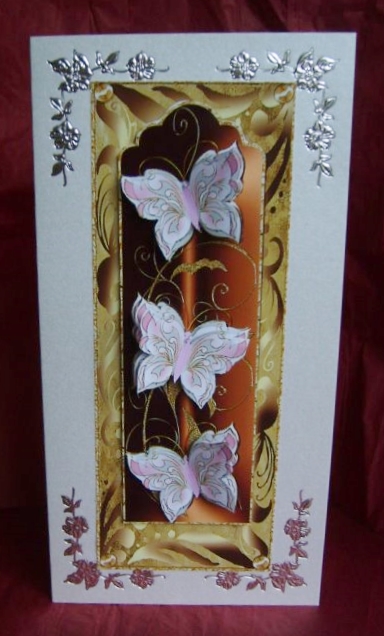 Grace Butterflies Dl Bookmark Topper 1 (set 2) by Marion MacKellar