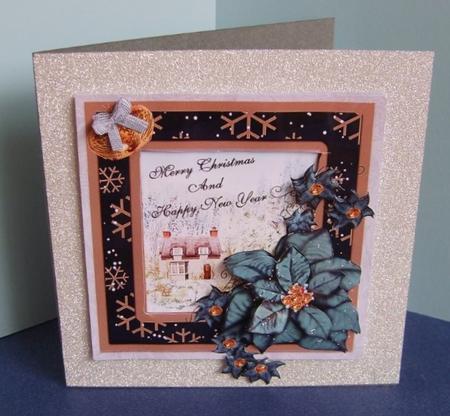 Winter Scene Merry Christmas & Gift Tags & Decoupage by Marion MacKellar