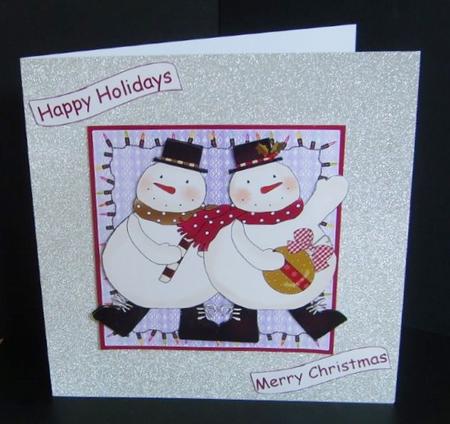 Dancing Snowmen by Marion MacKellar