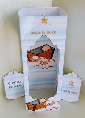 Tower Card - Jesus is Born by Marion MacKellar