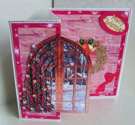 Mini Kit Christmas Window by Marion MacKellar