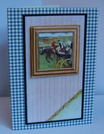 At the Races Age Card by Marion MacKellar