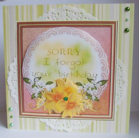 Belated Birthday Daffodils by Marion MacKellar