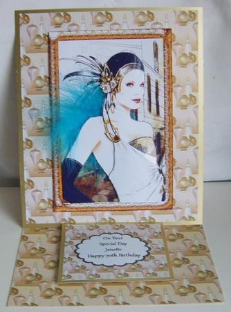 Perfume Bottles Backing Paper by Marion MacKellar
