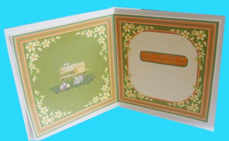 Easter in the Garden Insert by Marion MacKellar