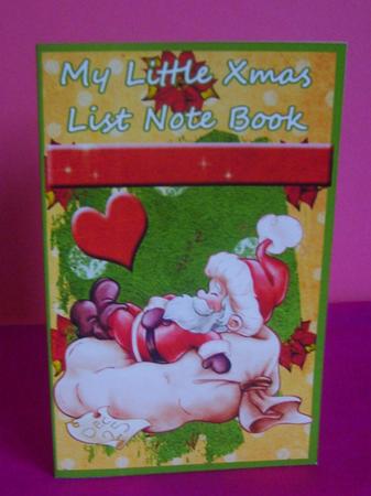 2023/24  My Little Xmas List Note Book #4  by Marion MacKellar