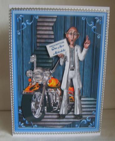 Doctor's Orders - Prescription for One New Motorbike by Marion MacKellar