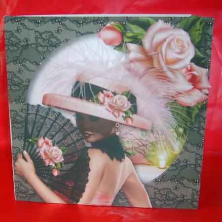 Black Lace & Pink Roses Mini Kit by Marion MacKellar