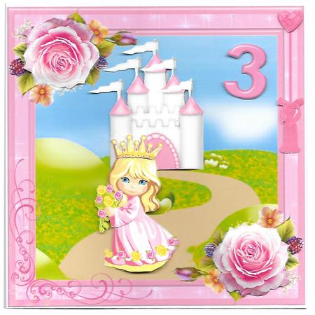 Princess Castle Birthday Ages 3-9 Mini Kit & Decoupage by Marion MacKellar