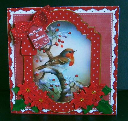 Red Robin My Family 6in Christmas Step by Step by Marion MacKellar
