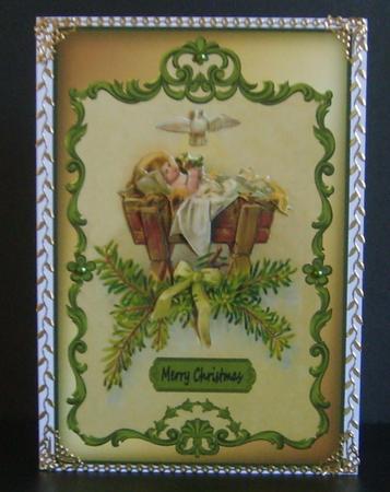 Baby Jesus in a Crib Sbs by Marion MacKellar