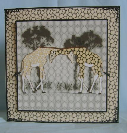 Giraffes on the Savannah Mini Kit by Marion MacKellar