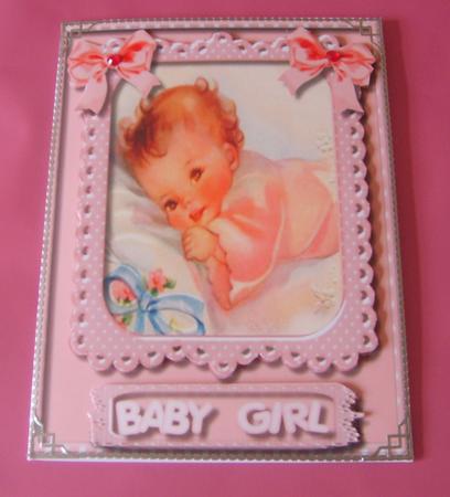 Baby Girl with Verse a Mother's Prayer by Marion MacKellar