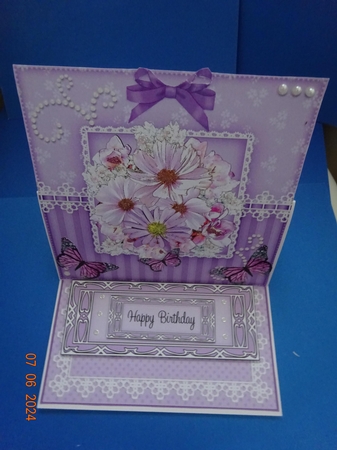 3D Easel Card Mini Kit - A Touch of Elegance - Flowers, Lace, Butterflies & Pearls by Marion West