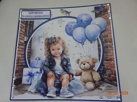 LITTLE GIRL IN DENIM KIT by Marion West