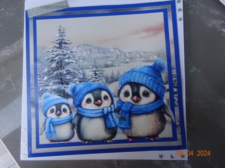 CHRISTMAS PENGUINS by Marion West