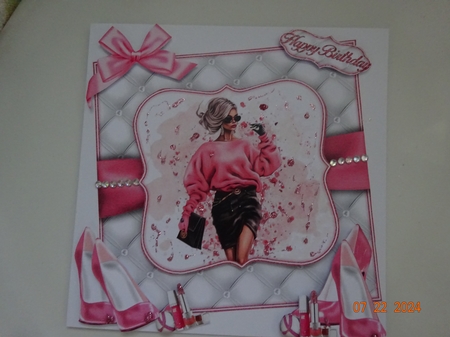 Pink Birthday Fashion Mini Kit   by Marion West
