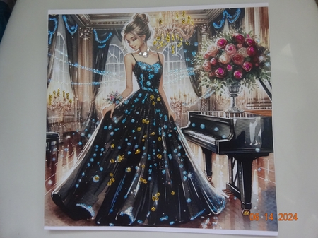 Prom night 1 CARD FRONTS by Marion West
