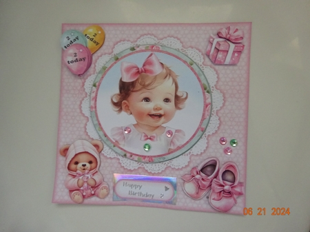 Sweet Little Birthday Girl  by Marion West