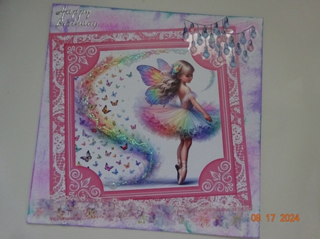 6x6 and 5x7 Ballerina card fronts 3 by Marion West