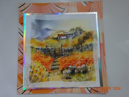 Art Deco Paperpack in Orange - Mix 1 by Marion West