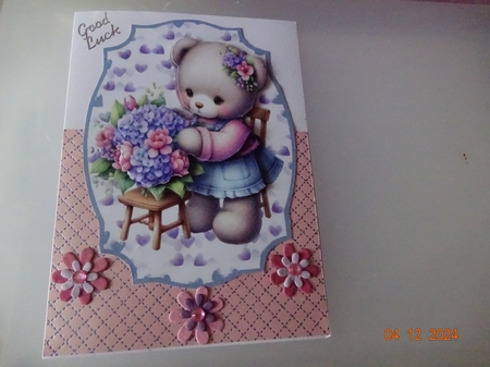 Htdrangea Bear Toppers by Marion West