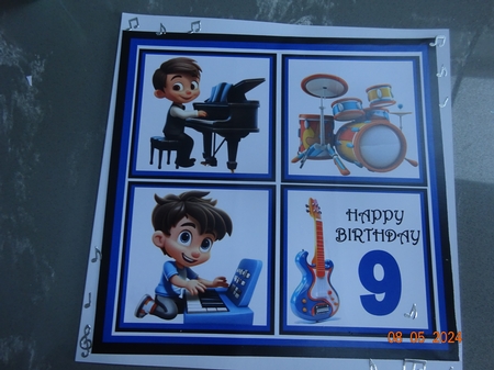 BOY HAPPY BIRTHDAY MUSIC 9 by Marion West