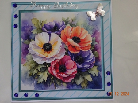6x6 Quick Cards , Beautiful Florals 3 by Marion West