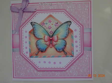 Floral Butterflies 7 by Marion West