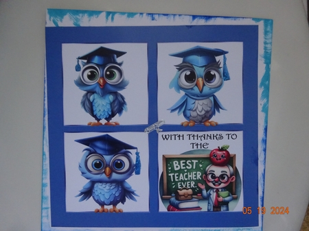 WITH THANKS TO THE BEST TEACHER EVER by Marion West