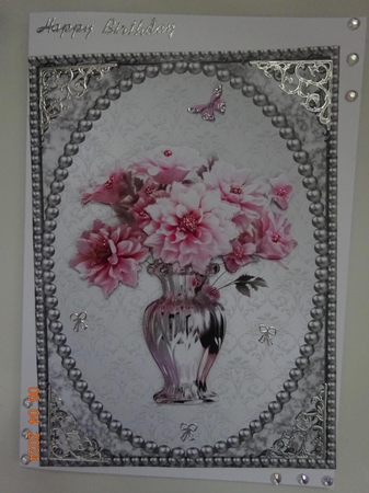 Flowers and Butterflies 1 - 2 Page mini kit. by Marion West