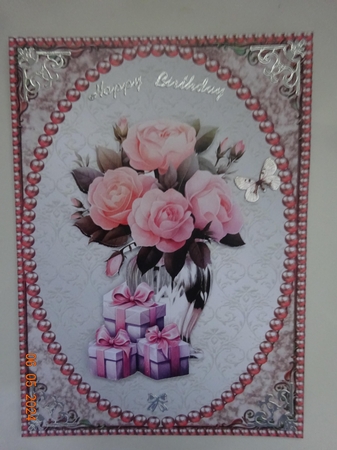 Flowers and Butterflies 2 - 2 Page mini kit. by Marion West