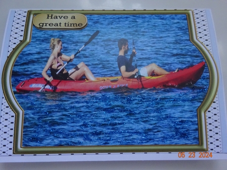 SPORTS FOR ALL TOPPER CARD 3 by Marion West