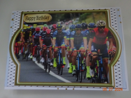 SPORTS FOR ALL TOPPER CARD 4 by Marion West