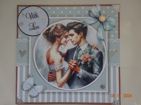 The First Dance Card & Toppers Set by Marion West