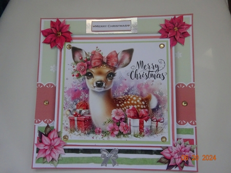 Merry Christmas Reindeer 2 by Marion West