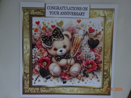 ANNIVERSARY TEDDY KIT by Marion West