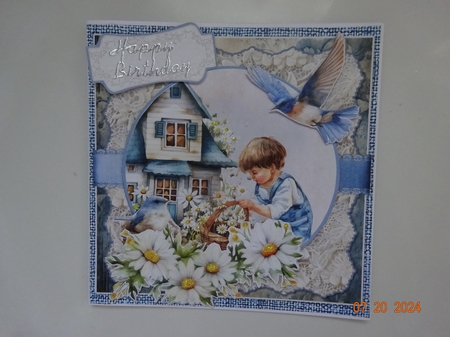 Denim & Lace 22 6x6 Simply Cards  by Marion West