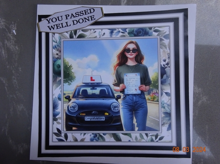 PASSED DRIVING TEST FEMALE 2 by Marion West