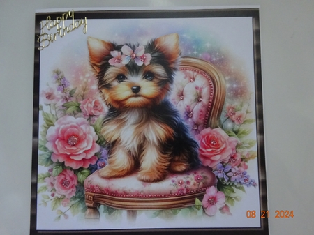 Whimsical Floral Chair Pups (8) 2 by Marion West
