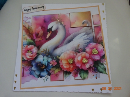 Birds & Flora, Swan 1 by Marion West