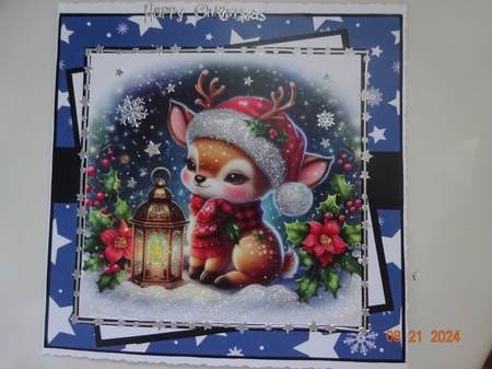 CHRISTMAS REINDEER by Marion West