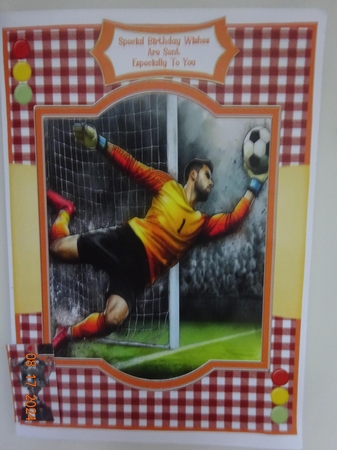 Match Of The Day - 5x7 by Marion West