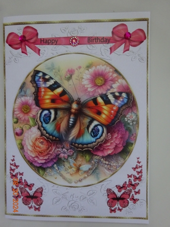 Butterfly in a frame 1 by Marion West