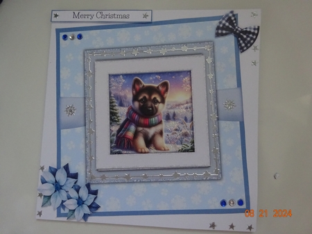 Winter Pups by Marion West