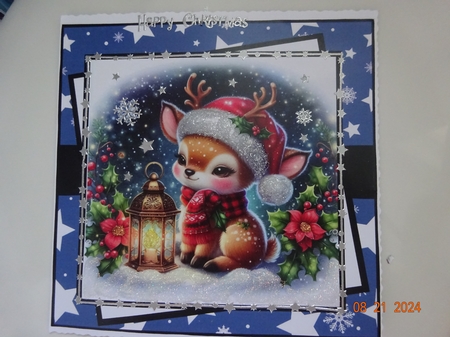 CHRISTMAS DEER by Marion West