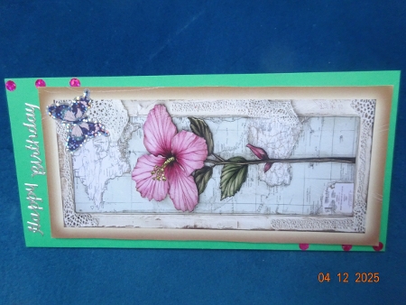 Rustic Hibiscus DL Toppers & Bookmarks Featured Gallery Photo